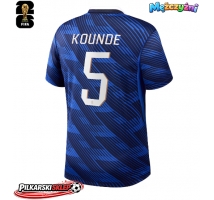 Francja Jules Kounde #5 Koszulka Podstawowa MŚ 2026 Krótki Rękaw